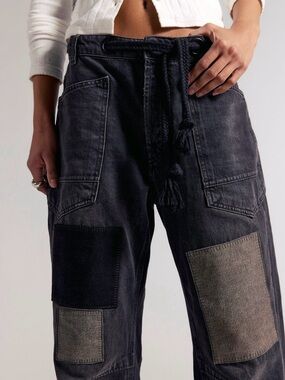 Still Current: Free People Moxie Pull On Barrel Jeans